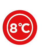 8°C Heating Mode